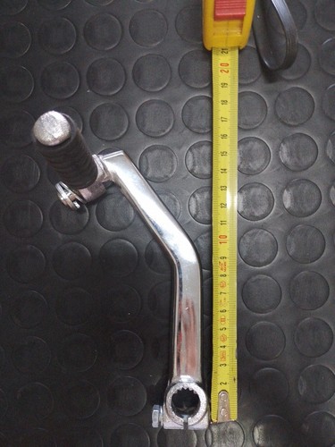 Leva messa moto acciaio - in,