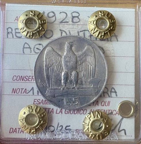 Moneta regno italia - moneta,