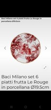 Set piatti 18 pezzi porcellana NUOVO, Baci Milano