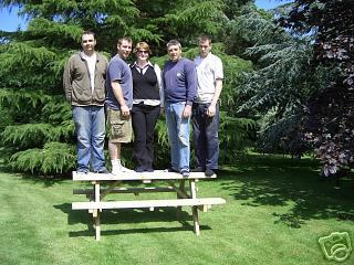 Panca picnic piedi - da,