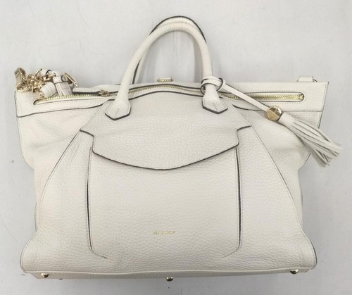 Pelle borsa vie colore crema - borsa,