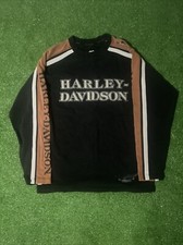 Felpa harley davidson ricamata - felpa,