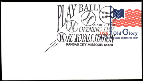 Old glory fdc - play, ball