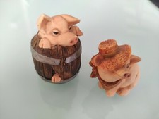 Manifattura Artefice Ottanta coppia maialini da Collezione