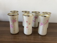 Stock Di 7 Vasi ASTUNI Made In Italy In Vetro Incamiciato Dipinto A Mano