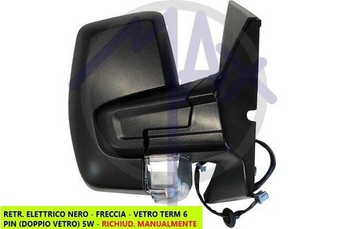 Specchio retrovisore elettrico - retrovisore,