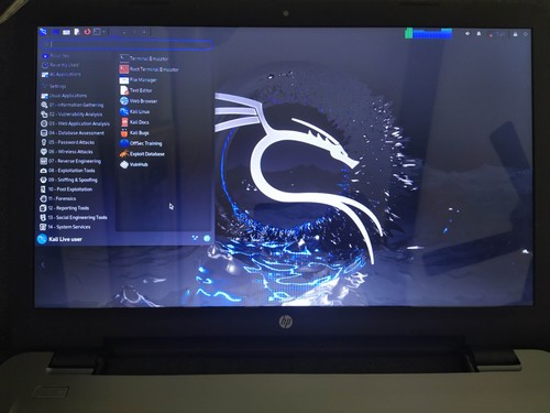 Kali linux laptop - kali,