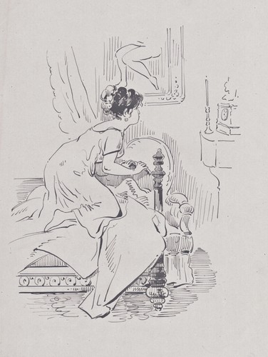Femme frau donna letto - frau, alfred