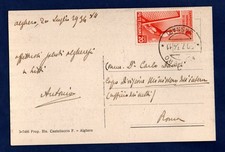 CARTOLINA DEL 1934 CON