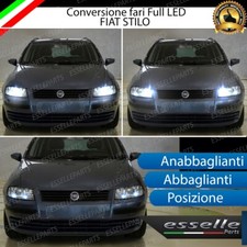 CONVERSIONE FARI FULL LED FIAT STILO LED BIANCO CANBUS H7 12000 LUMEN