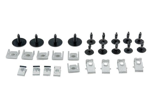 Kit fixation vis cache moteur - cache,