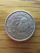 10 centesimi del 1999, provenianza spania, molto raro 