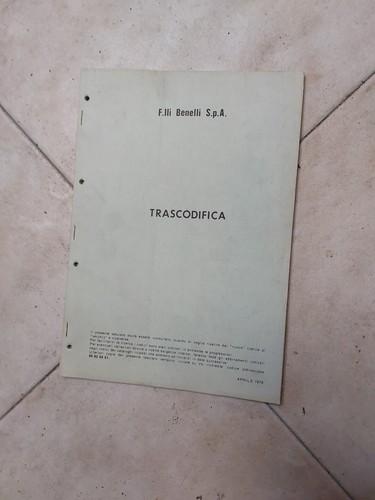 Trascodifica benelli spa - trascodifica,