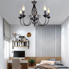 Lampadario vintage 5 teste