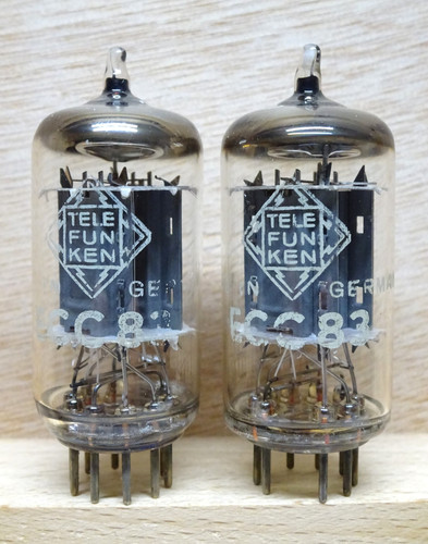 Coppia telefunken ecc83 - coppia:,