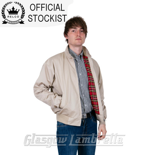 Relco uomo beige giacca - beige, l