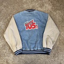 Giubbotto bomber denim vintage