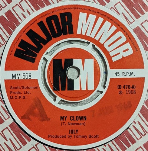 July clown very - -, my