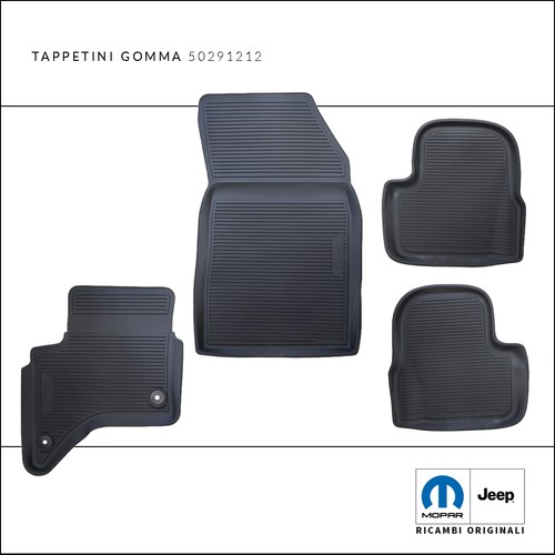 Tappetini gomma jeep avenger - tappetini,