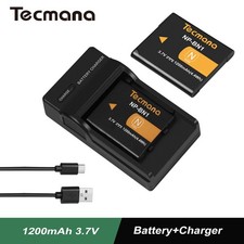 2x Batteria 1200mAh NP-BN1