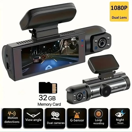 1080p dual lens - lens, dash