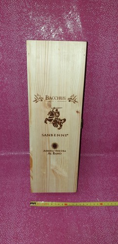 Cassa legno vuota - vino, da