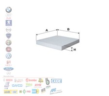 FILTRO ABITACOLO CARBONI