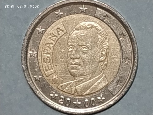 Moneta euro spagna 2000 - euro,