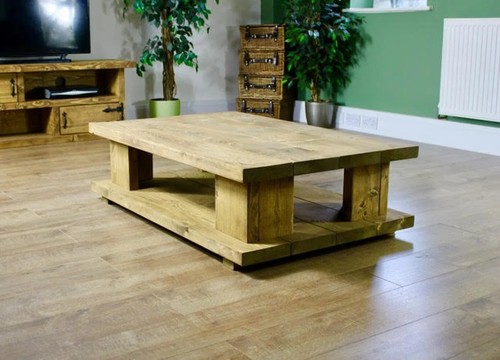Tavolino stile rustico - tavolino,
