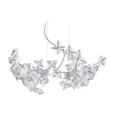 Lampada a Sospensione Slamp Hanami Design Moderno con Filo Rosso – Illuminazione