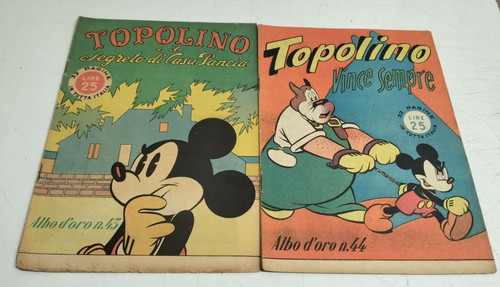 Albo oro 44 topolino - d'oro,