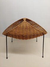 Portariviste Vimini Design Franco Campo Carlo Graffi Anni '50 Italy Mid Century 