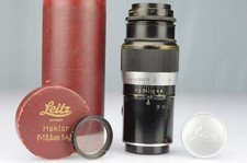 Leitz Leica Teleobiettivo M-39 Hektor 135mm f:4,5+Filtro Tòth-Duto Germany 1940s