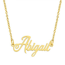 Collana con ciondolo nome in