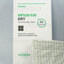 VORWERK 2 Panni Pulizia Secco