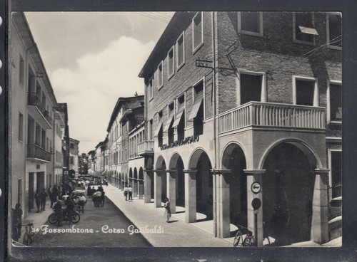 Cartolina fossombrone corso - cartolina,