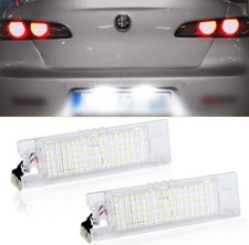 PLACCHETTE A LED LUCI TARGA 24 LED SPECIFICHE PER ALFA ROMEO 159 6000K NO ERROR