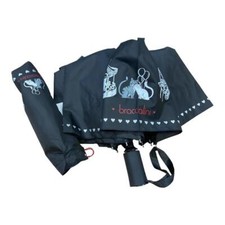 BRACCIALINI OMBRELLO CORTO con APERTURA Automatica GATTI cuori love cats BC04