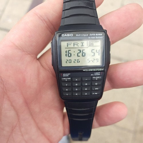 Orologio calcolatrice banca