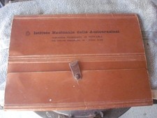 REGNO D'ITALIA-CARTELLINA PORTADOCUMENTI PIEGHEVOLE-IST.NAZ.DELLE ASSICURAZIONI