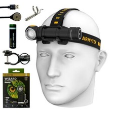 Armytek Wizard C2 Pro Max LR Lampada frontale ricaricabile con magnete LED - 4100 lumen