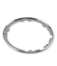 ANELLO CORNICE CROMATA ARGENTO PER GHIERA CUFFIA CAMBIO FIAT 500 COD. 71775051