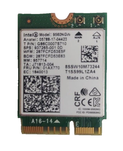 Scheda wireless wifi 9560ngw - wireless,