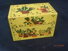 Scatola porta carte indice