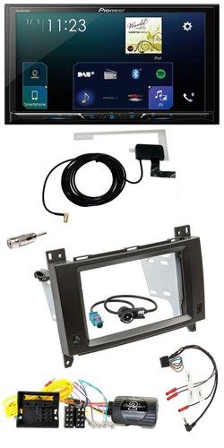 Pioneer 2din dab usb volante - pioneer,