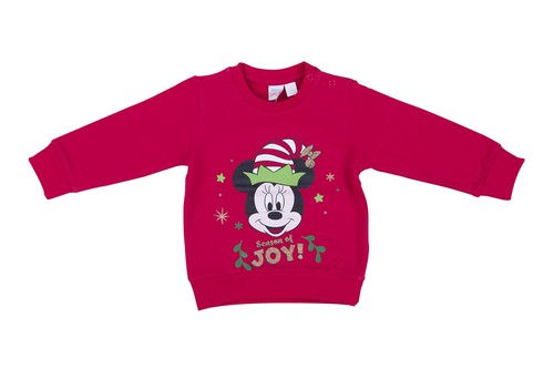 Felpa minnie topolino rossa - felpa,