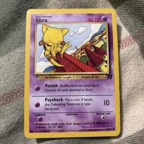 Pokémon tcg abra - pokémon,