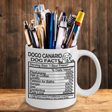 Dogo Canario, Perro de Presa Canario, mastino canarino, cane da cattura canarino, tazza, tazze, 2