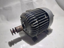 motore elettrico trifase  kw 1.1 hp 1.5  1500 giri 230 /400 ( tre fasi ) 4 poli