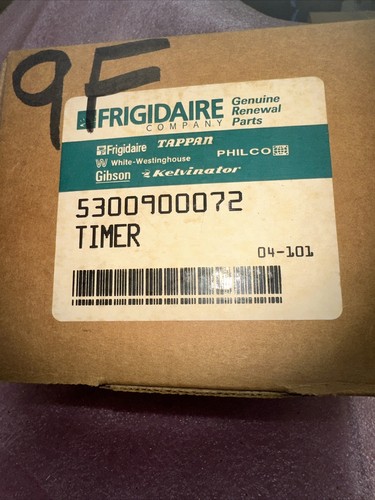 Frigidaire frigo timer - frigidaire,